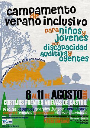 Campamento de Verano para Niños y Jóvenes con Discapacidad