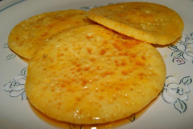 Beghrir con Miel (Crepes marroquies)