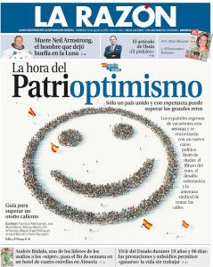 Portada La razón 26 de agosto 2012