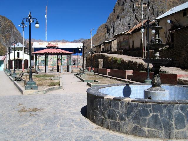 Aguas y colores de Huancahuasi
