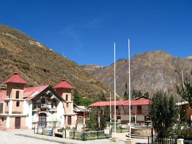 Aguas y colores de Huancahuasi