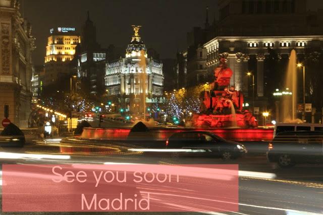 See you soon Madrid!
