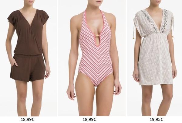 Prendas para la playa y la piscina