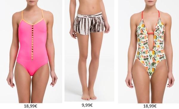 Prendas para la playa y la piscina