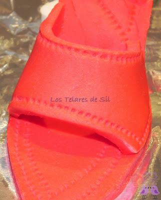 ZAPATO DE FONDANT