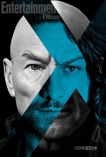 x men dias futuro pasado poster magneto profesor x