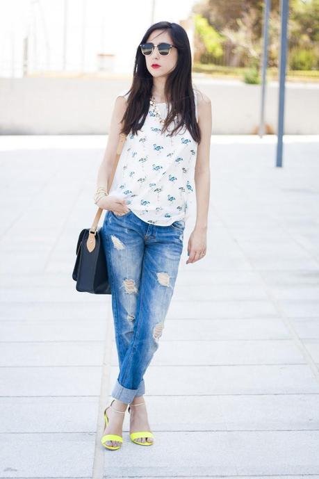 Flamingo Print - Estampado de Flamenco