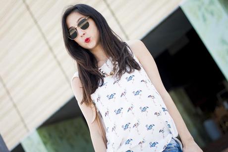 Flamingo Print - Estampado de Flamenco