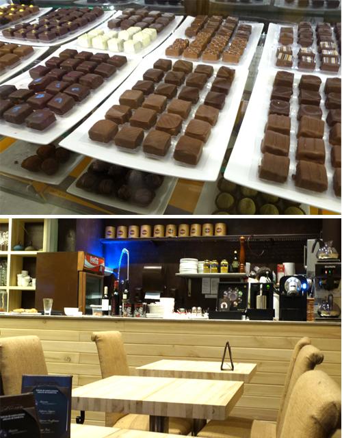 un mundo blanco y negro | compañía de chocolates