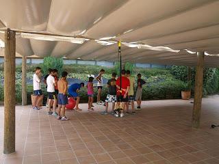 Campus de l´Escola Catalana de Triatló a Banyoles.