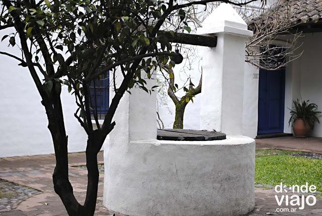 Aljibe del patio interno de la Casa Histórica de Tucumán