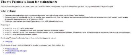 Hackean los Foros de Ubuntu y acceden a información de los usuarios ubuntu-forums-hack