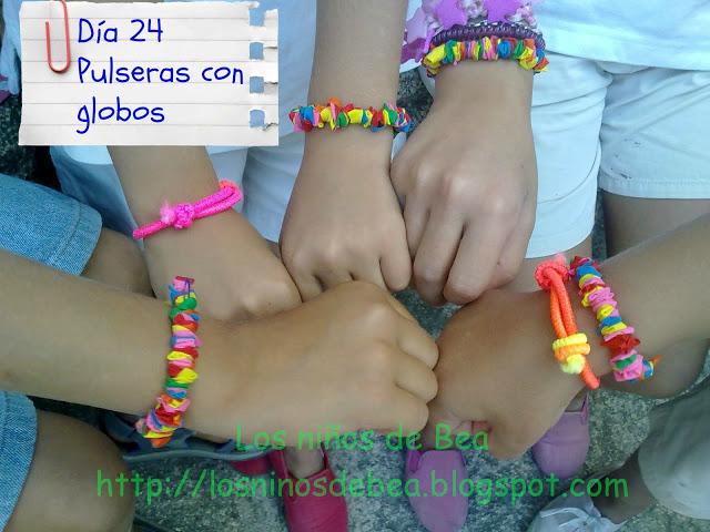 Fun with Kids summer: Pulseras con globos