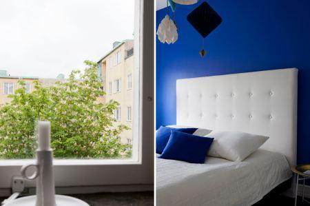 salón con baldas decoración reforma barata cocina blanca oficinas en casa despachos estilo nórdico muebles ikea inspiración decoración y reformas pisos nórdicos Decoración urbana funcional decoración moderna piso segunda mano decoración en blanco y azúl blog decoración interiores nórdicos 