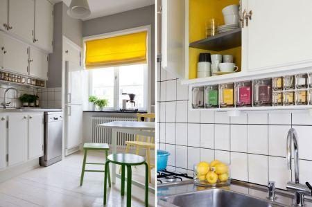 salón con baldas decoración reforma barata cocina blanca oficinas en casa despachos estilo nórdico muebles ikea inspiración decoración y reformas pisos nórdicos Decoración urbana funcional decoración moderna piso segunda mano decoración en blanco y azúl blog decoración interiores nórdicos 