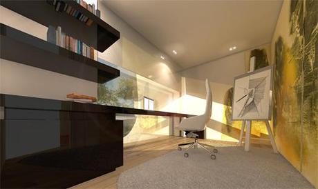 NUEVA PROPUESTA PARA EL INTERIORISMO DE LA VIVIENDA A-CERO EN BARCELONA: ZONAS  DE TRABAJO