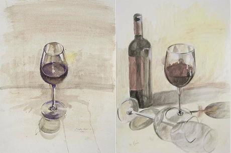 Pinturas al vino