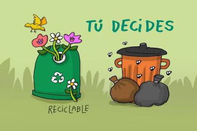 Intenta reciclar