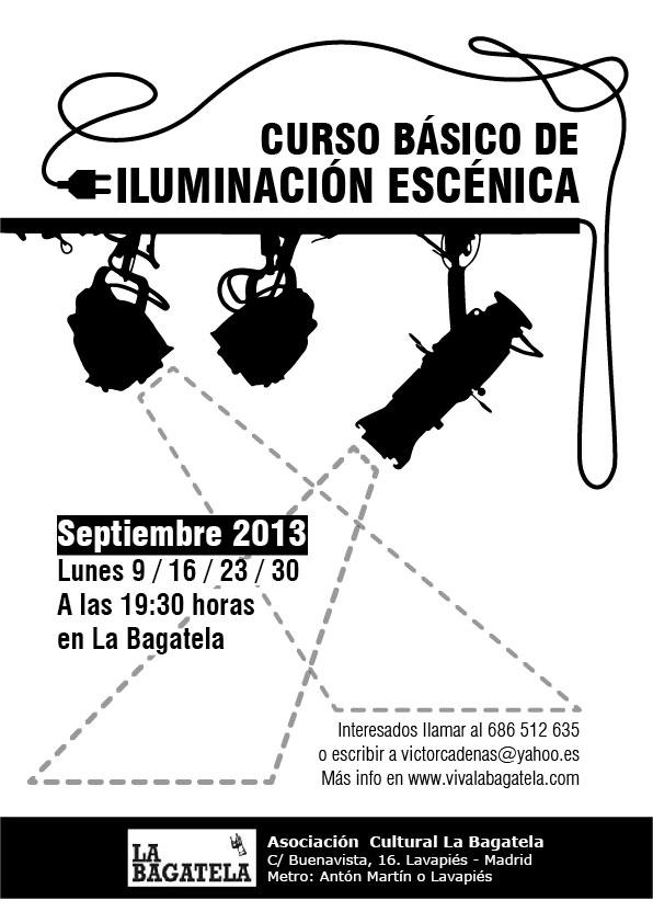 Cartel Iluminación Escénica_1