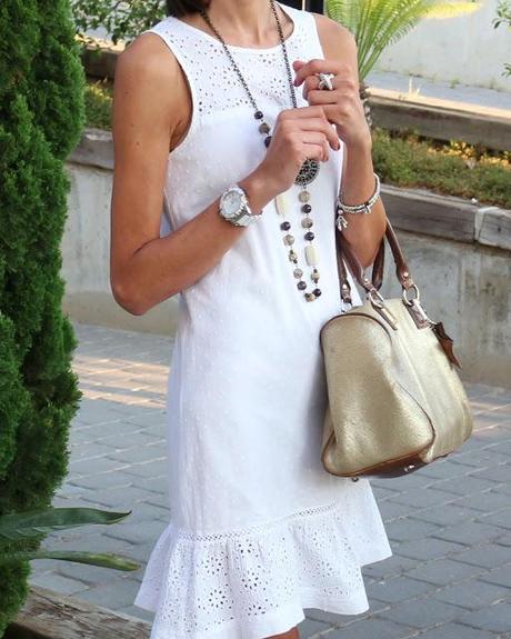 White dress, ahora sí es verano!