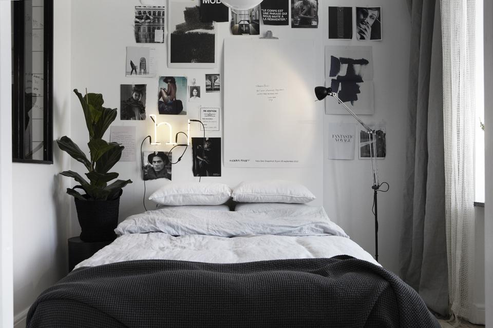 Un dormitorio con encanto