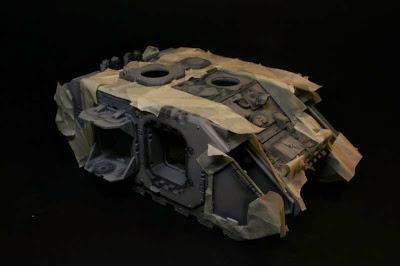 Enmascarado del Land Raider