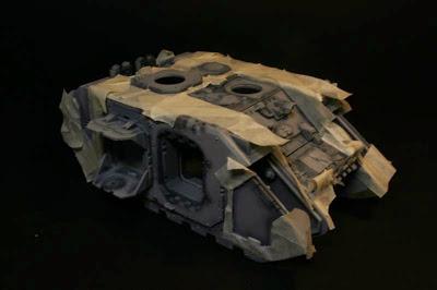 Enmascarado del Land Raider