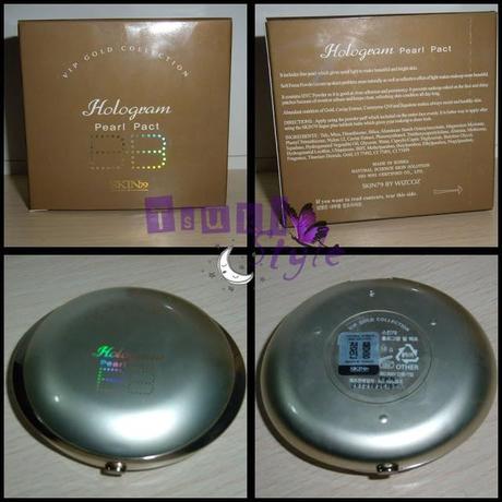 #Review# ~VIP GOLD Hologram Pearl Pact~ Skin79