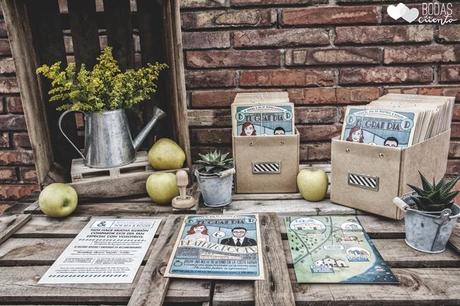 invitaciones boda modernas 01ok Las invitaciones de una boda en la Costa Brava: Bea y Roger