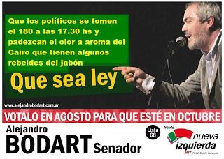 Los mensajes de antipolítica, el spot del Führer Biondini, los afiches de Bodart y tres spots buenisimos