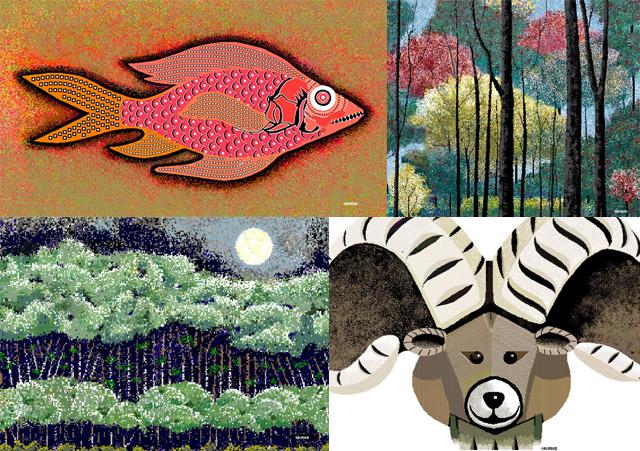 Gente increíble: Hal Lasko de 97 años y sus obras hechas con Paint