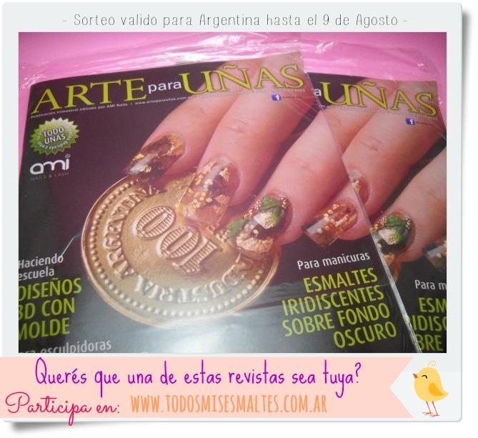 Ganá una revista sobre Nail Art!