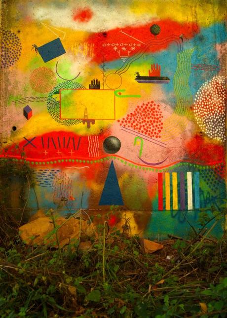 nuncalosabre.Arte abstracto en la calle - Xuan Alyfe 