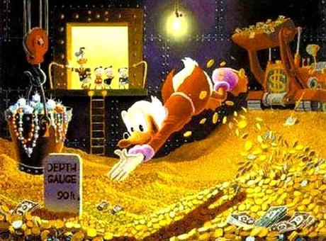 El ‘Tío Gilito’ y las riquezas