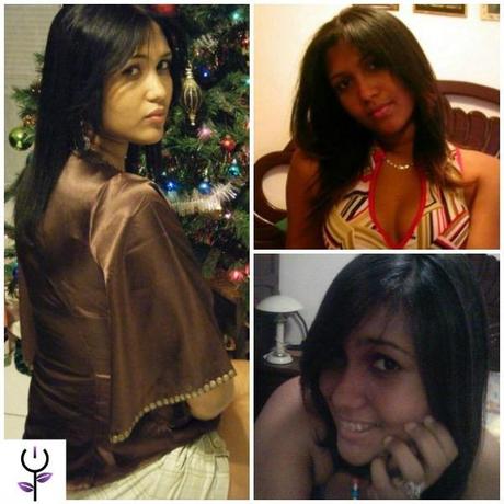 Loance con el pelo liso