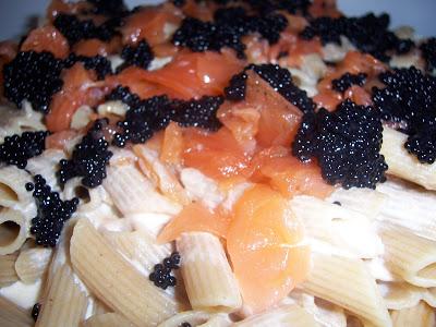 MACARRONES CON SALMON