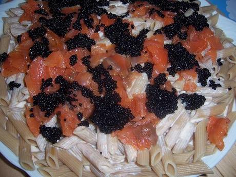 MACARRONES CON SALMON