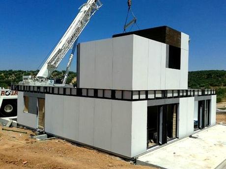 EXCLUSIVAS IMÁGENES DEL MONTAJE DE LA URBANIZACIÓN A-CERO TECH ‘FINCA LAS MERCEDES’