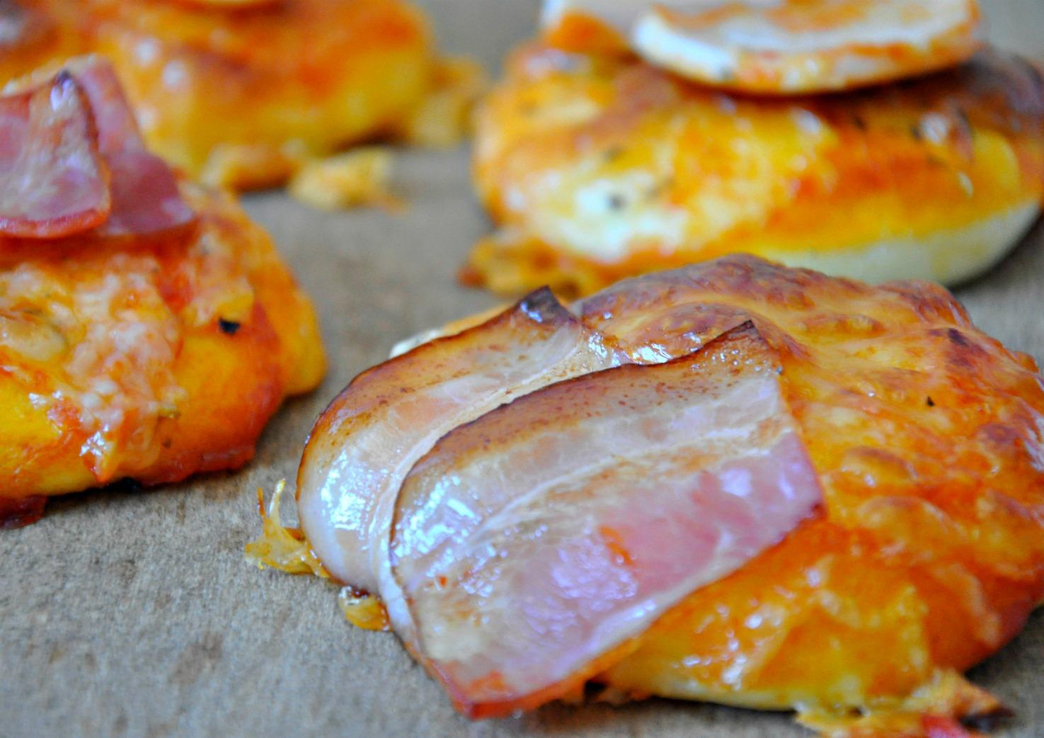 Mini Pizzas Sin Gluten