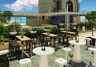 Tocando el cielo con las manos en Tartan Roof, la azotea del Círculo