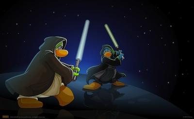 Star Wars La invasion en Disney Club Penguin