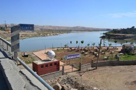 El Río Tigris a su paso por Cizre