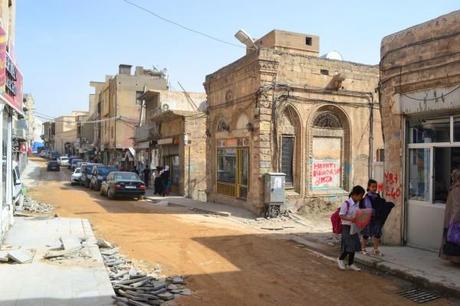 Calles de Mardin con su típica arquitectura medio-oriental