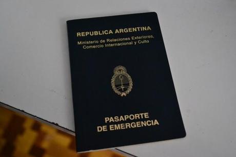 Pasaporte de Emergencia conseguido en Ankara