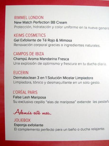 JolieBox Marzo 2013 Take a break girl