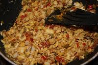 Msemen salado de pollo