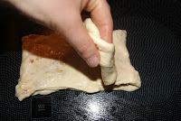 Msemen salado de pollo