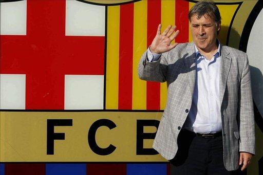 Tata Martino ya está en Barcelona