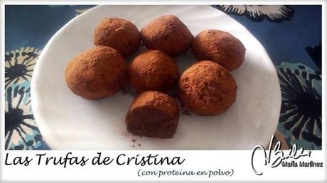 Trufas Dukan de Chocolate ricas en proteína