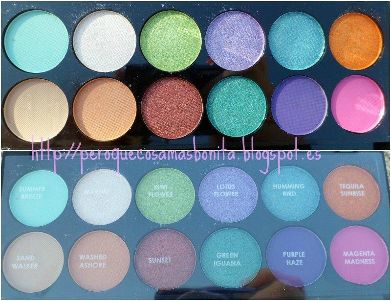 Maquillaje atardecer en tonos naranjas